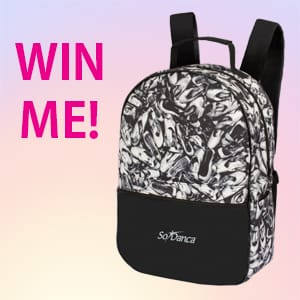 ***NOW CLOSED*** WIN a So Danca large canvas rucksack - worth £45.95!