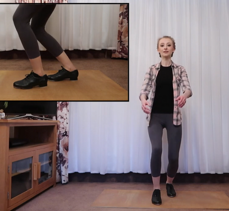 How to do a Standard Flap and a Flap to the Toe in Tap Dance