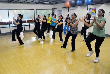 Vintage dance-inspired cardio