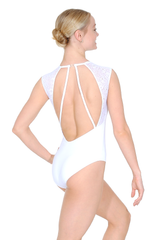 Ballet Rosa Mollie Lace Front Open Back Leotard