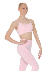 Recycled Seamless Multi-Sport Flex Bra Top in 4 Pastel Shades or Black