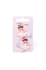 Molly & Rose Ballerina Hair Clips - Pack of 2