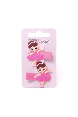 Molly & Rose Ballerina Hair Clips - Pack of 2