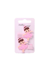 Molly & Rose Ballerina Hair Clips - Pack of 2