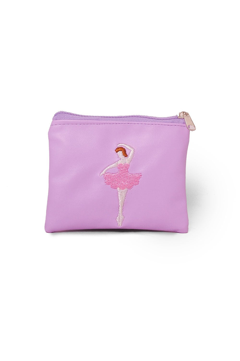 Molly & Rose Ballerina Motif Zipped Purse