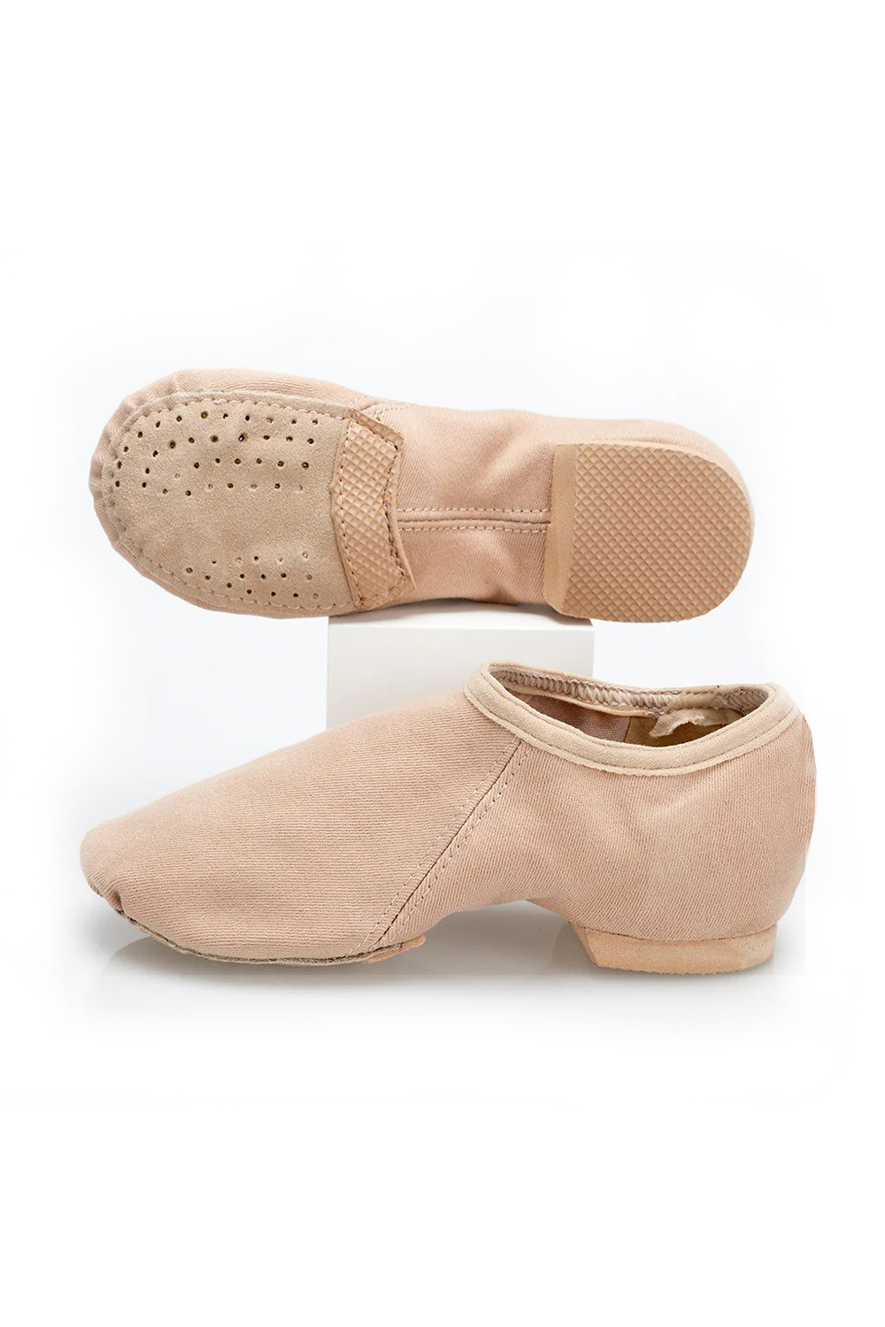 Shades Canvas Split Sole Pull On Jazz Shoes