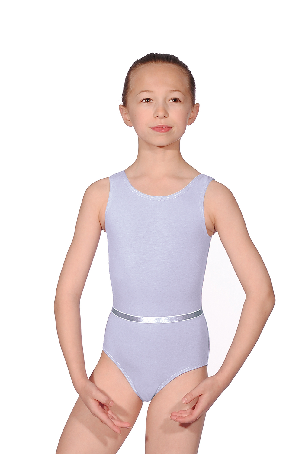 Roch Valley Cotton June Sleeveless Exam Leotard with Belt