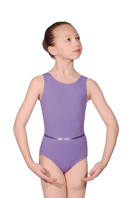 Roch Valley Cotton June Sleeveless Exam Leotard with Belt