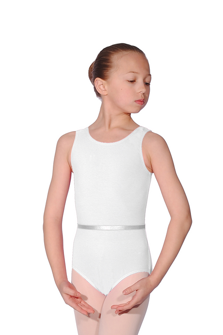 Roch Valley Cotton June Sleeveless Exam Leotard with Belt