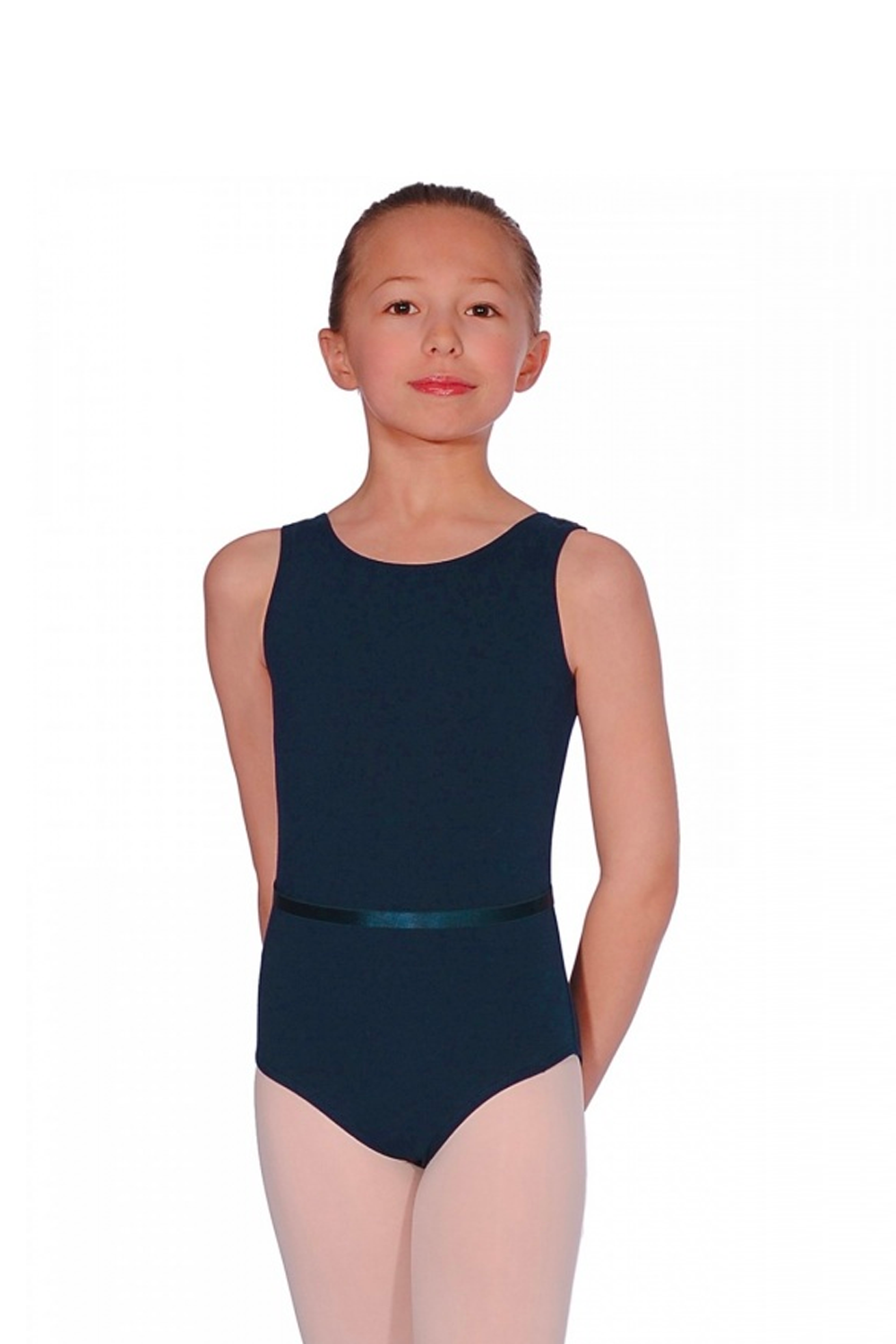 Roch Valley Cotton June Sleeveless Exam Leotard with Belt