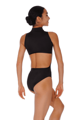 Dansez ECONYL® High Neck Open Back Leotard