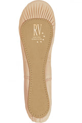 Roch Valley Full Sole Leather Ballet Shoes - Wide Fit