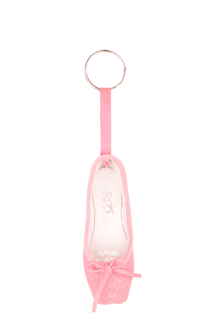 So Danca Glitter Ballet Slipper Keyring