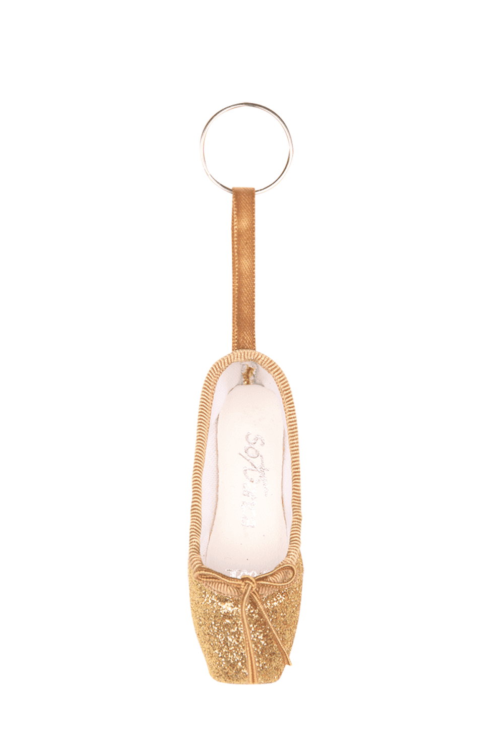 So Danca Glitter Ballet Slipper Keyring