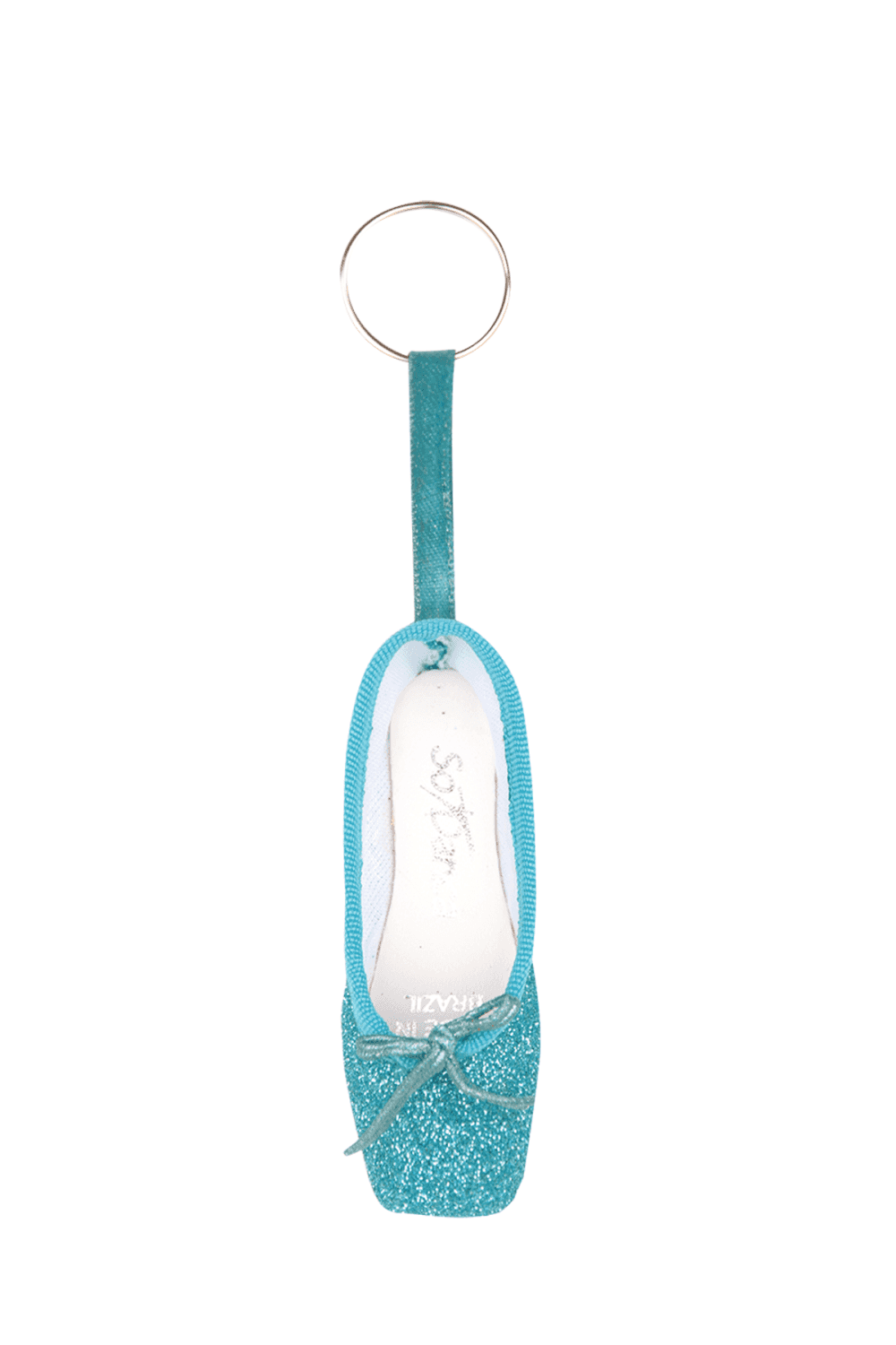 So Danca Glitter Ballet Slipper Keyring