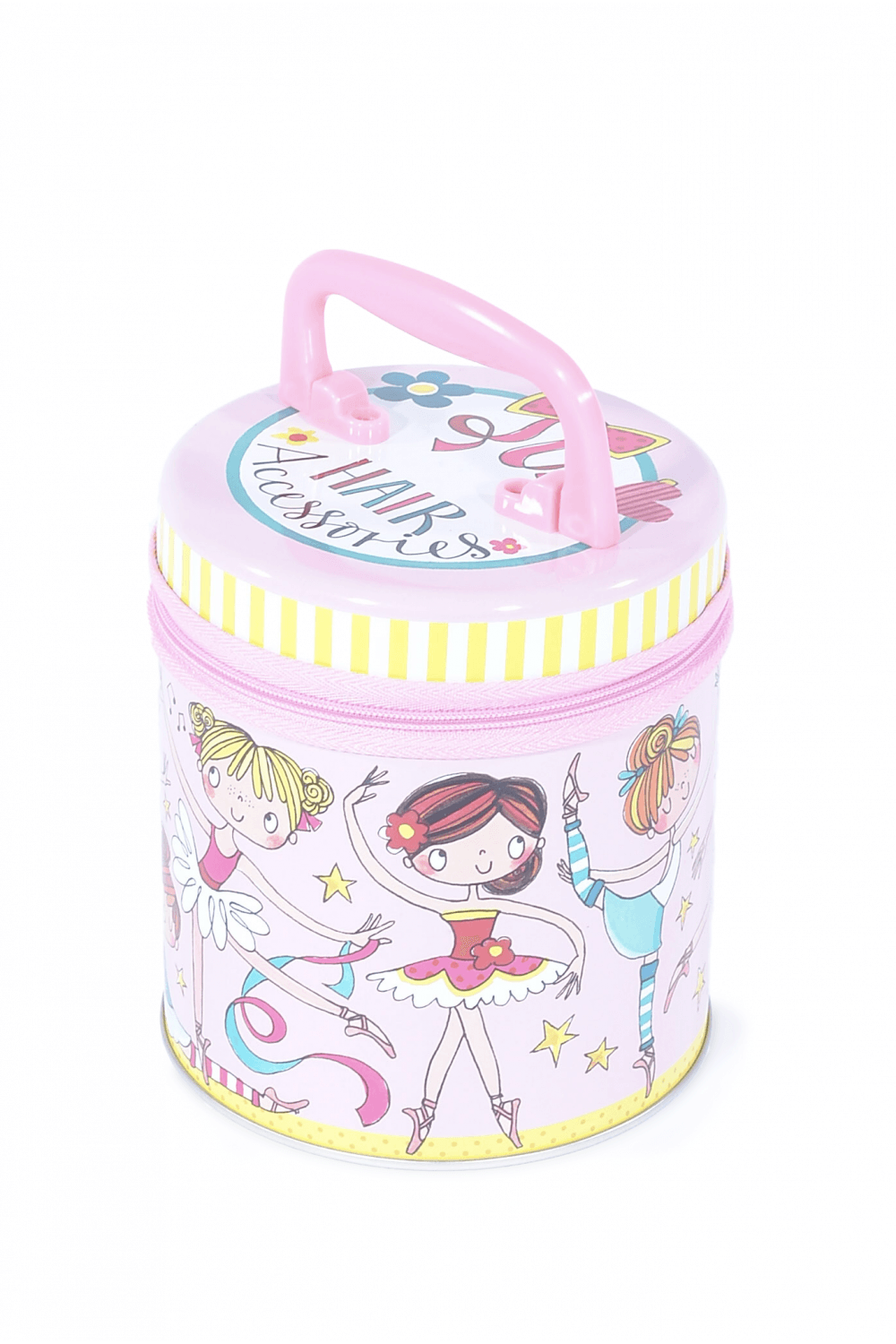 Rachel Ellen Little Ballerina Hair Accessories Tin