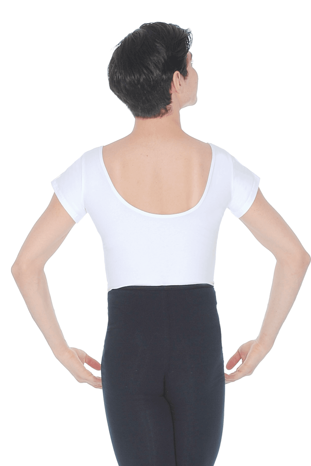 Dansez Men's T-Shirt Sleeve Dance Leotard