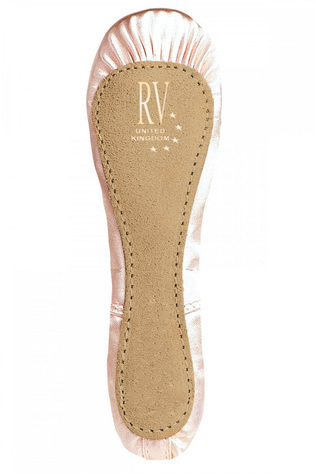 Roch Valley Full Sole Satin Ballet Shoes - Wide Fit