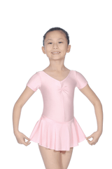 Roch Valley RVLUCY Short Sleeve Lycra Leotard With Skirt