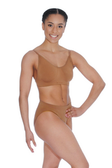 Capezio Seamless Clear Back Bra