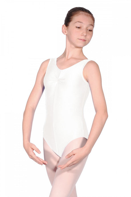 Roch Valley Sheree Children's Ruched Nylon/Lycra Sleeveless Leotard