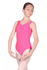 Roch Valley Sheree Children's Ruched Nylon/Lycra Sleeveless Leotard