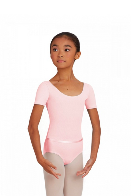 Capezio Short Sleeve Children's Leotard with Belt