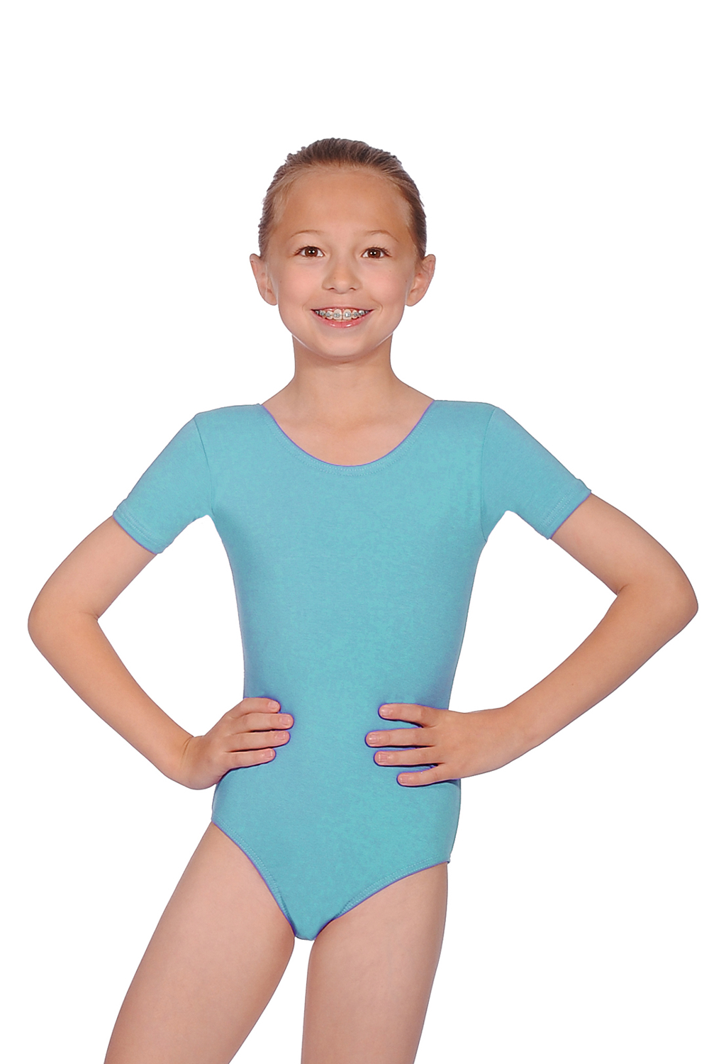 Roch Valley Short Sleeve Cotton Pre-Primary Leotard