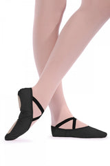 Roch Valley Split Sole Canvas Ballet Shoes - Regular Fit