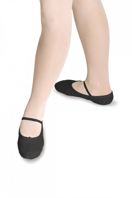 Roch Valley Split Sole Leather Ballet Shoes - Wide Fit