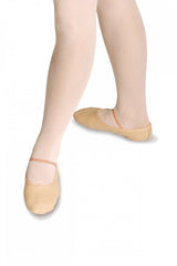 Roch Valley Split Sole Leather Ballet Shoes - Wide Fit